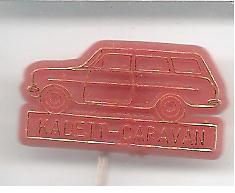 Kadett Caravan rood plastic auto speldje ( G_119 ) - 1