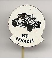 Renault 1911 blik auto speldje ( H_008 )