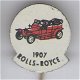 Rolls-Royce 1907 rood blik auto speldje ( H_017 ) - 1 - Thumbnail