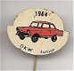 1964 DKW Junior rood blik auto speldje ( H_018 ) - 1 - Thumbnail