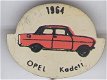 1964 Opel Kadett rood blik auto speldje ( H_026 ) - 1 - Thumbnail