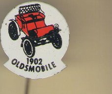 Oldsmobile 1902 blik auto speldje ( H_030 )