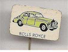 Rolls Royce blik auto speldje ( H_037 )