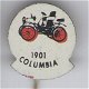 Colombia 1901 rood blik auto speldje ( H_038 ) - 1 - Thumbnail