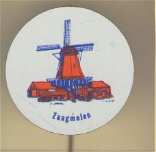 Zaagmolen blik speldje ( H_060 )