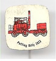 Puffing Billy 1813  blik speldje ( H_065 )