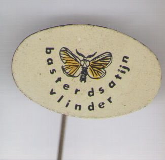 Basterd satijn vlinder blik speldje ( H_109 ) - 1