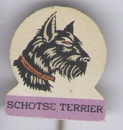 Schotse Terier blik speldje ( H_117 ) - 1