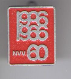 NVV 60 vakbonds speldje ( J_002 ) - 1