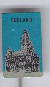 Zeeland blik speldje ( J_032 ) - 1