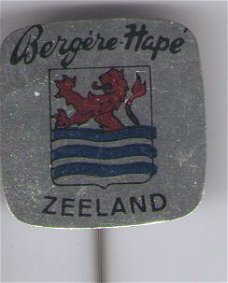 bergere Hape Zeeland blik speldje ( J_033 )