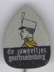De Juweeltjes Geertruidenberg blik speldje ( J_046 ) - 1