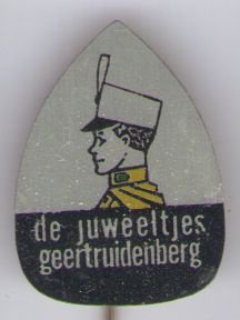 De Juweeltjes Geertruidenberg blik speldje ( J_046 )