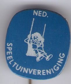 Ned. speeltuinvereniging blik speldje ( J_049 ) - 1