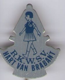 R.K.W.S.W. hart van Brabant blik speldje ( J_052 ) - 1