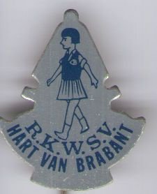 R.K.W.S.W. hart van Brabant blik speldje ( J_052 )