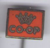 CO-OP emaille speldje ( J_070 ) - 1