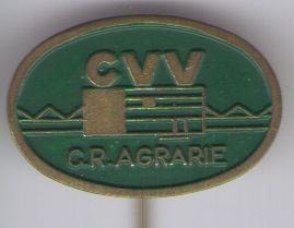 CVV GR. Agrarie groen speldje ( J_091 ) - 1