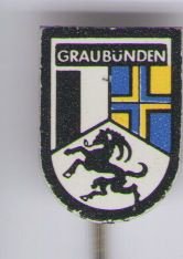 Graubunden blik wapen speldje ( J_097 ) - 1