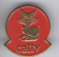 Catty rood speldje ( J_111 ) - 1