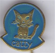 Catty blauw speldje ( J_112 )