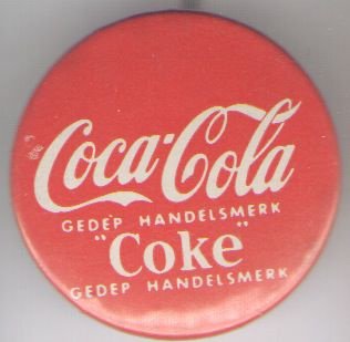 Coca-Cola button ( J_132 ) - 1