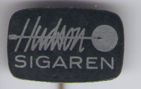 Hudson zwart blik Sigaren speldje ( K_003 ) - 1
