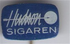 Hudson blauw blik Sigaren speldje ( K_004 )