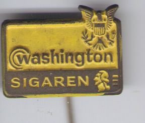Washington geel Sigaren speldje ( K_009 ) - 1