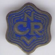 N.C.R.V. emaille speldje ( K_063 ) - 1