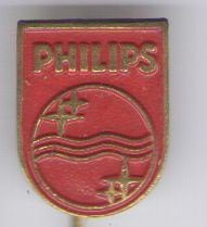 Philips rood speldje ( K_101 ) - 1