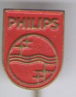 Philips rood speldje ( K_102 ) - 1