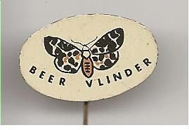 Beer vlinder blik speldje ( K_120 ) - 1