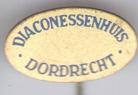 Diaconessenhuis Dordrecht blik speldje ( K_124 ) - 1