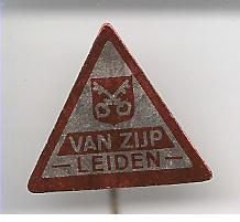 Van Zijp Leiden blik speldje ( L_050 ) - 1