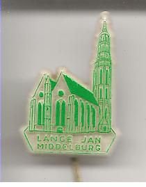 Lange Jan Middelburg plastic speldje ( L_070 ) - nr. 1