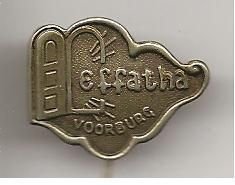 Effatha Voorburg speldje ( L_072 ) - nr. 1