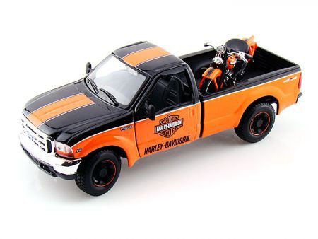 Ford F-350 met Harley Davidson 1:24 Maisto - 1