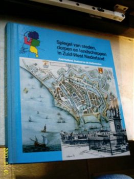 Luchtfoto's en oude kaarten van Zuid-West Nederland. - 1