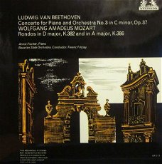 LP - Beethoven / Mozart - Annie Fischer, piano