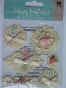 jolee's boutique layered doilies with bows