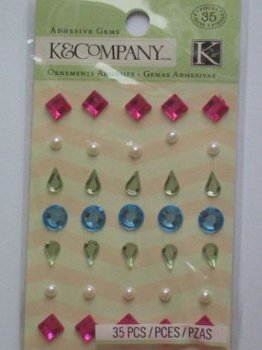 K&Company adhesive gems sweet nectar - 1