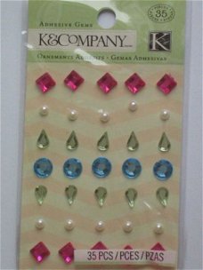 K&Company adhesive gems sweet nectar