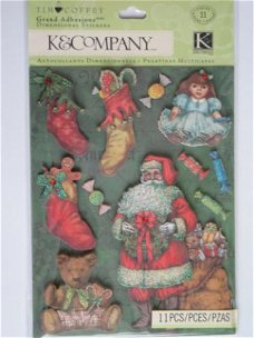 K&Company grand adhesion TC christmas santa