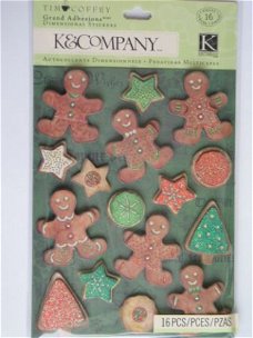 K&Company grand adhesion TC christmas gingerbread