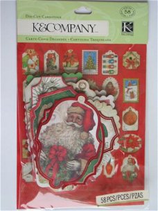 K&Company TC christmas tag die-cuts