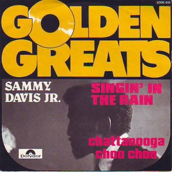 VINYLSINGLE * SAMMY DAVIS * SINGIN' IN THE RAIN * BELGIUM 7