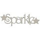 NIEUW Chipboard die-cut word Sparkle van Fabscraps - 1 - Thumbnail