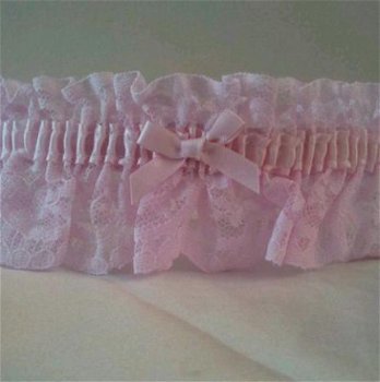 ROZE KANTEN KOUSENBAND - 1