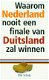 Schots, Mik; Waarom Nederland nooit een finale van Duitsland - 1 - Thumbnail